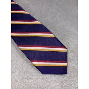 Repp Men’s Necktie 100% Silk‎ BG&C Hand Sewn in the USA Fast Shipping!
